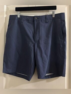 Callaway Men's Navy Pinstripe Golf Shorts